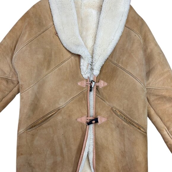 Vintage Shearling Coat - Picture 5 of 8